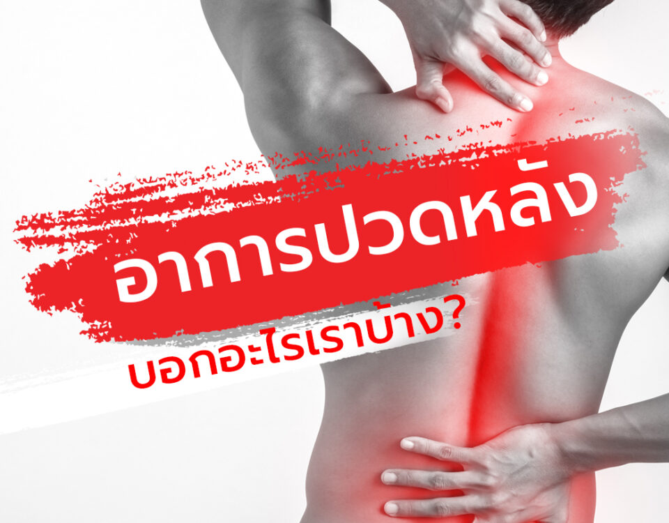 ปวดหลังบอกอะไร